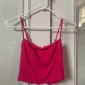 Barbiecore✨ Cropped Hot Pink Top ✨Size S
